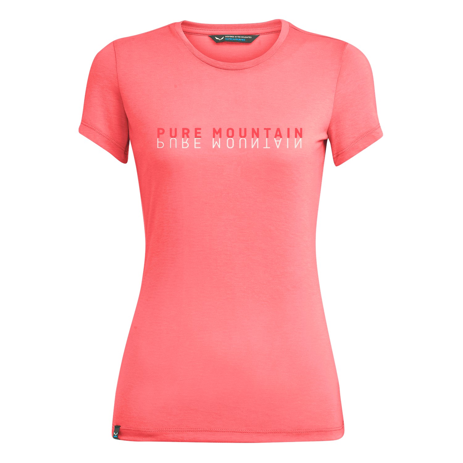 Salewa Pure Mountain Dri-Release® T-Shirts γυναικεια ροζ Greece WO3157249